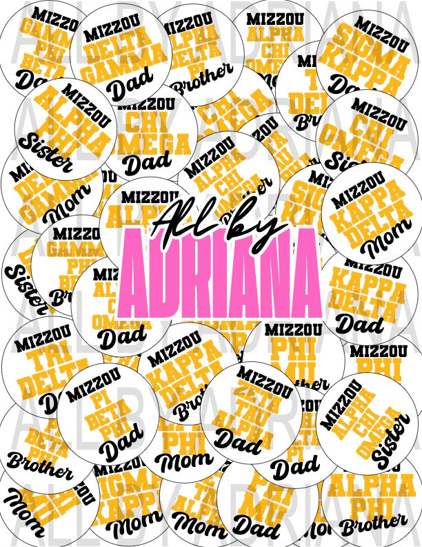 FAMILY WEEKEND BUTTONS