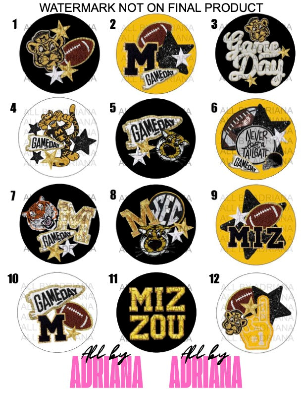 MIZZOU BUTTONS